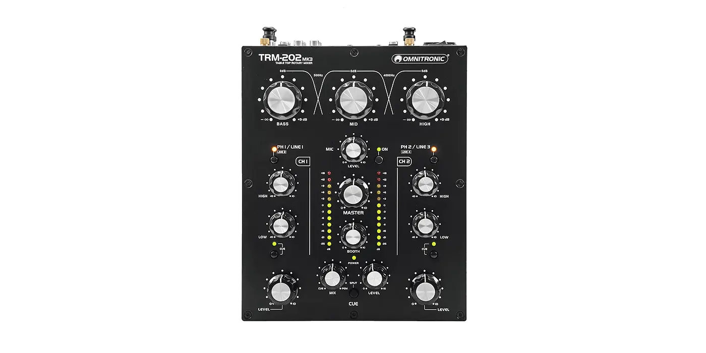 OMNITRONIC Rotary-Mixer TRM-202