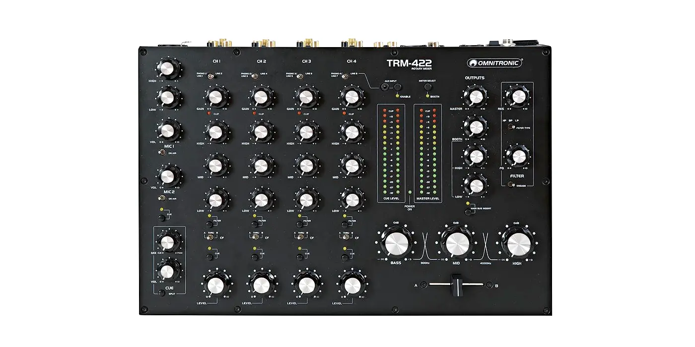 OMNITRONIC Rotary-Mixer TRM-202