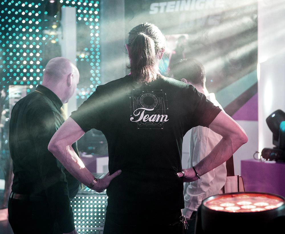 Team bei der Arbeit