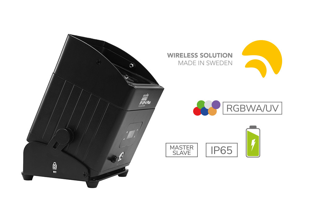 EUROLITE AKKU IP UP-4 PLUS Steuerung