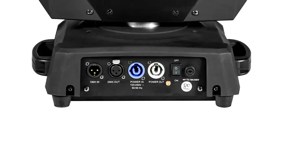 EUROLITE TMH-S Serie Anschlüsse