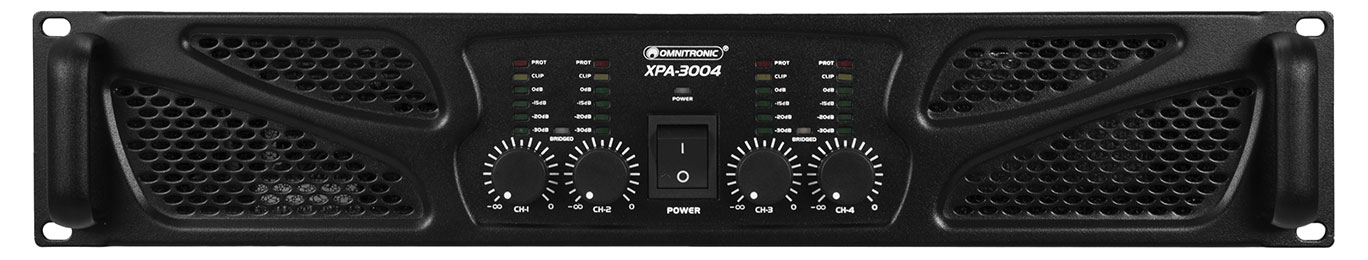 OMNITRONIC XPA-SERIE 4 Kanäle