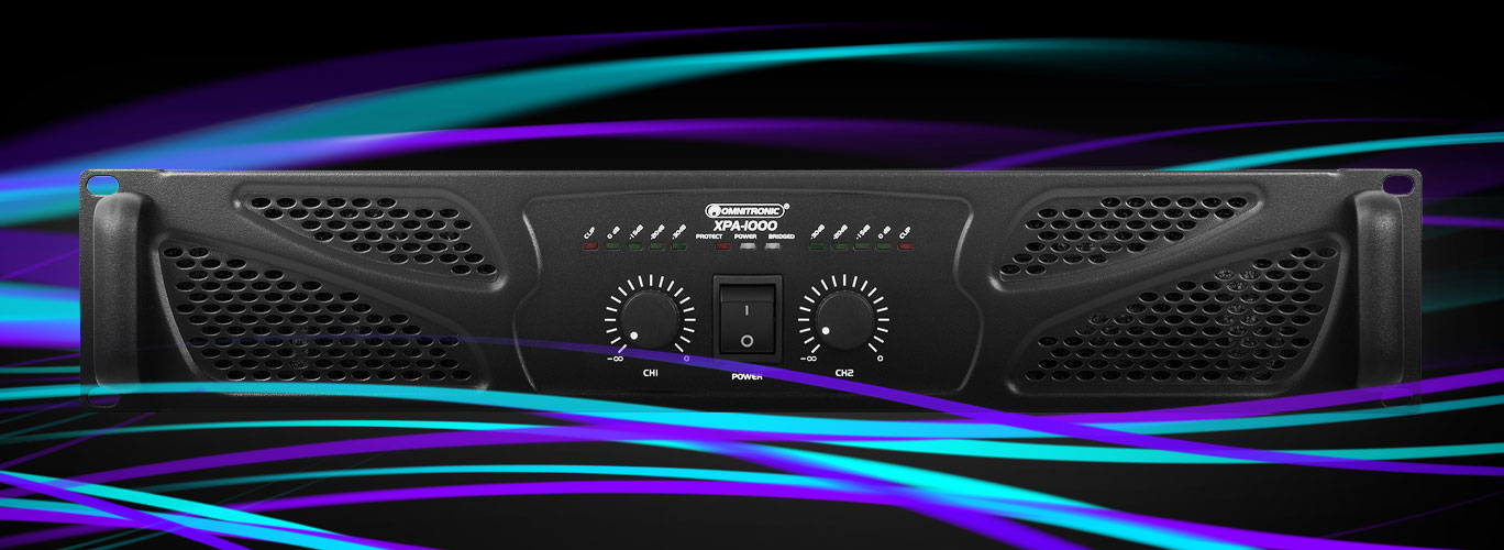 OMNITRONIC XPA-SERIE Titelbild